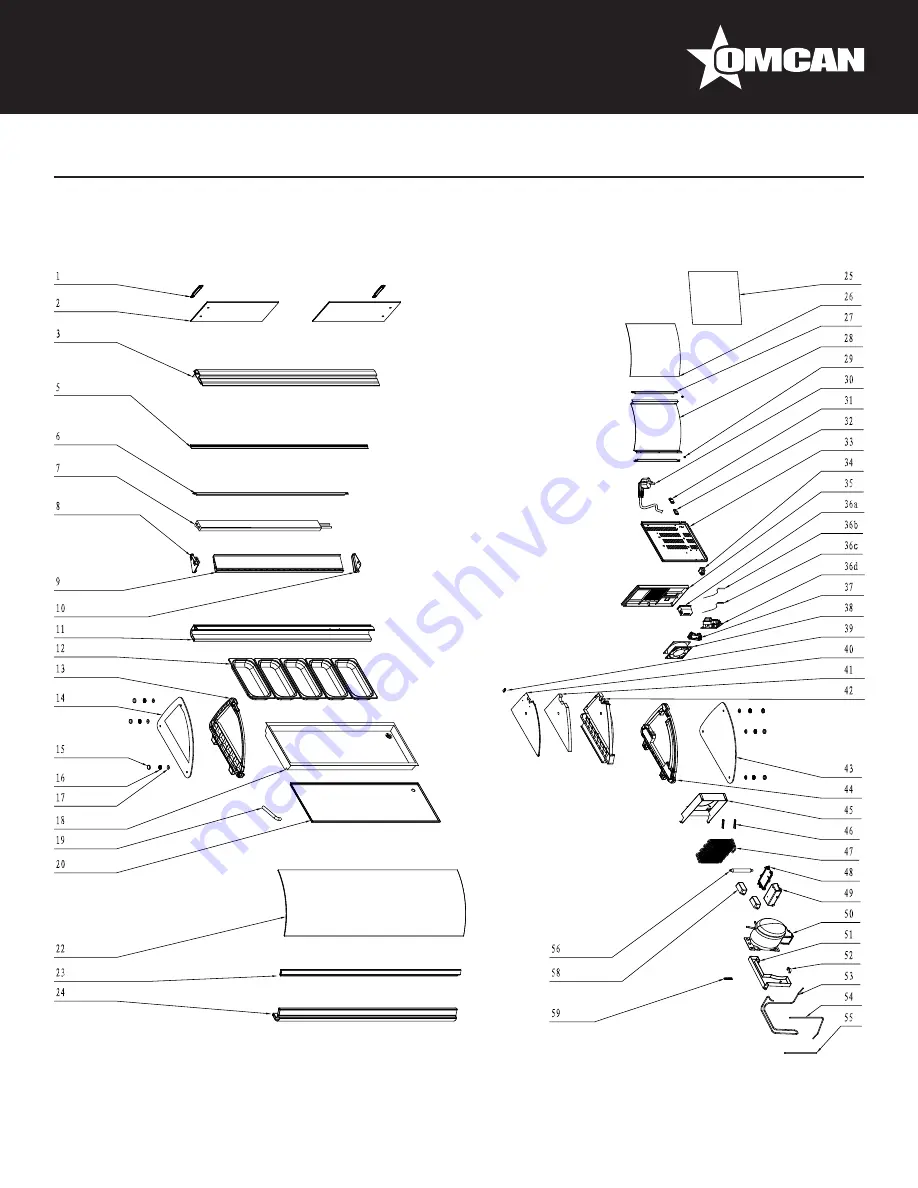 Omcan 0062-SC Instruction Manual Download Page 12