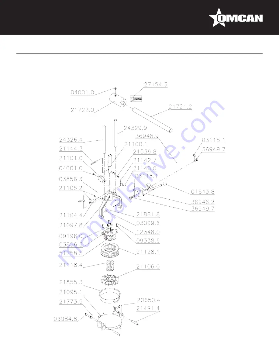 Omcan 10839 Instruction Manual Download Page 8