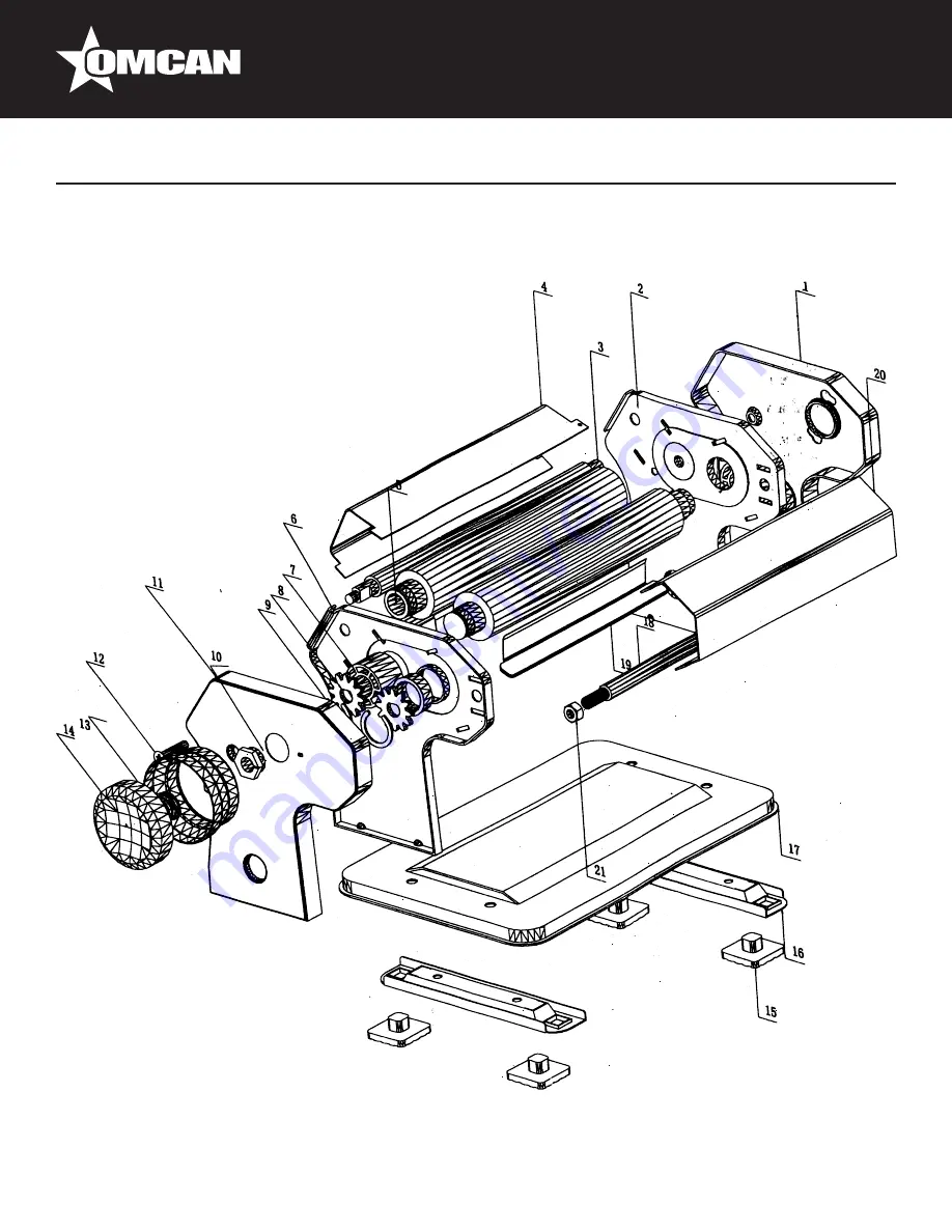 Omcan 13229 Instruction Manual Download Page 7