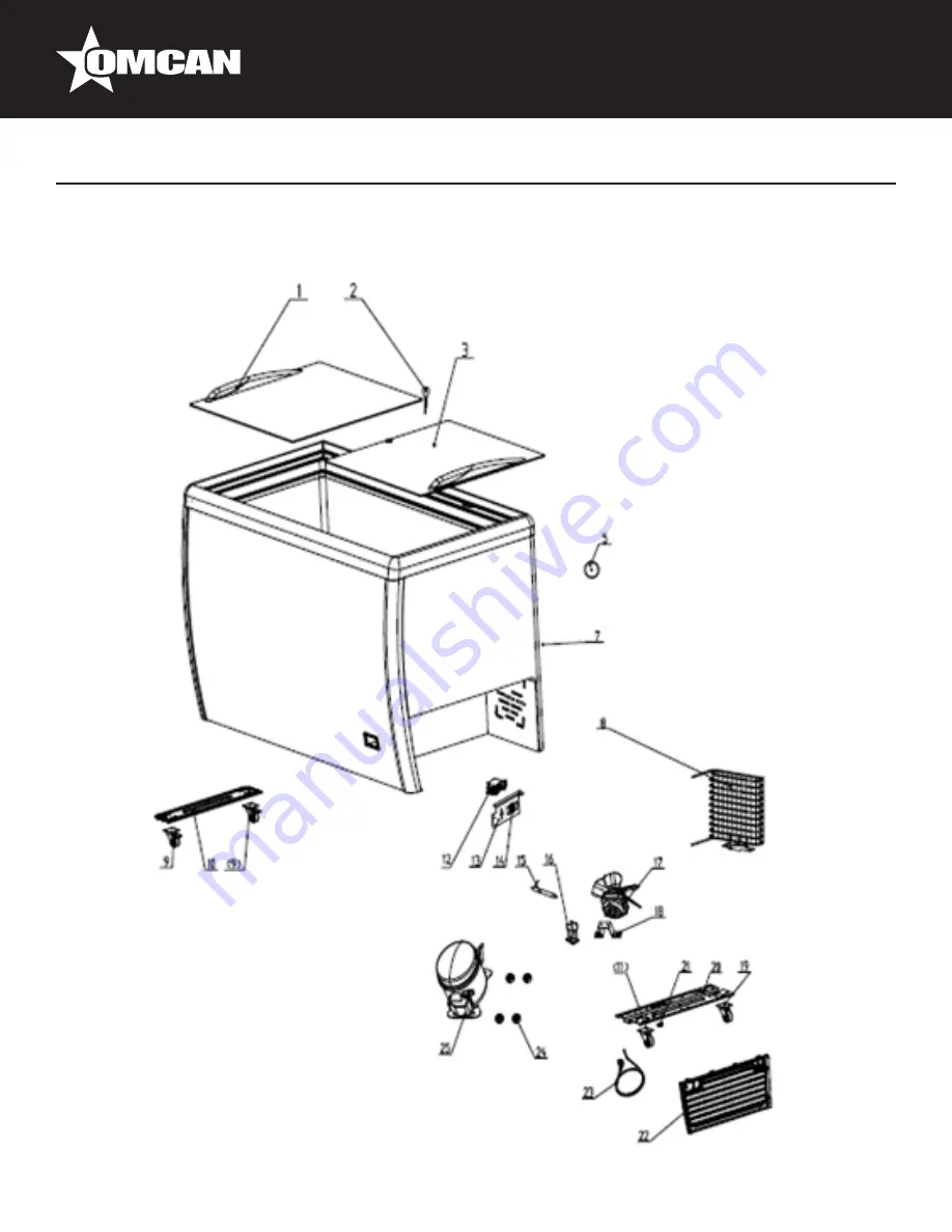 Omcan 46492 Instruction Manual Download Page 13