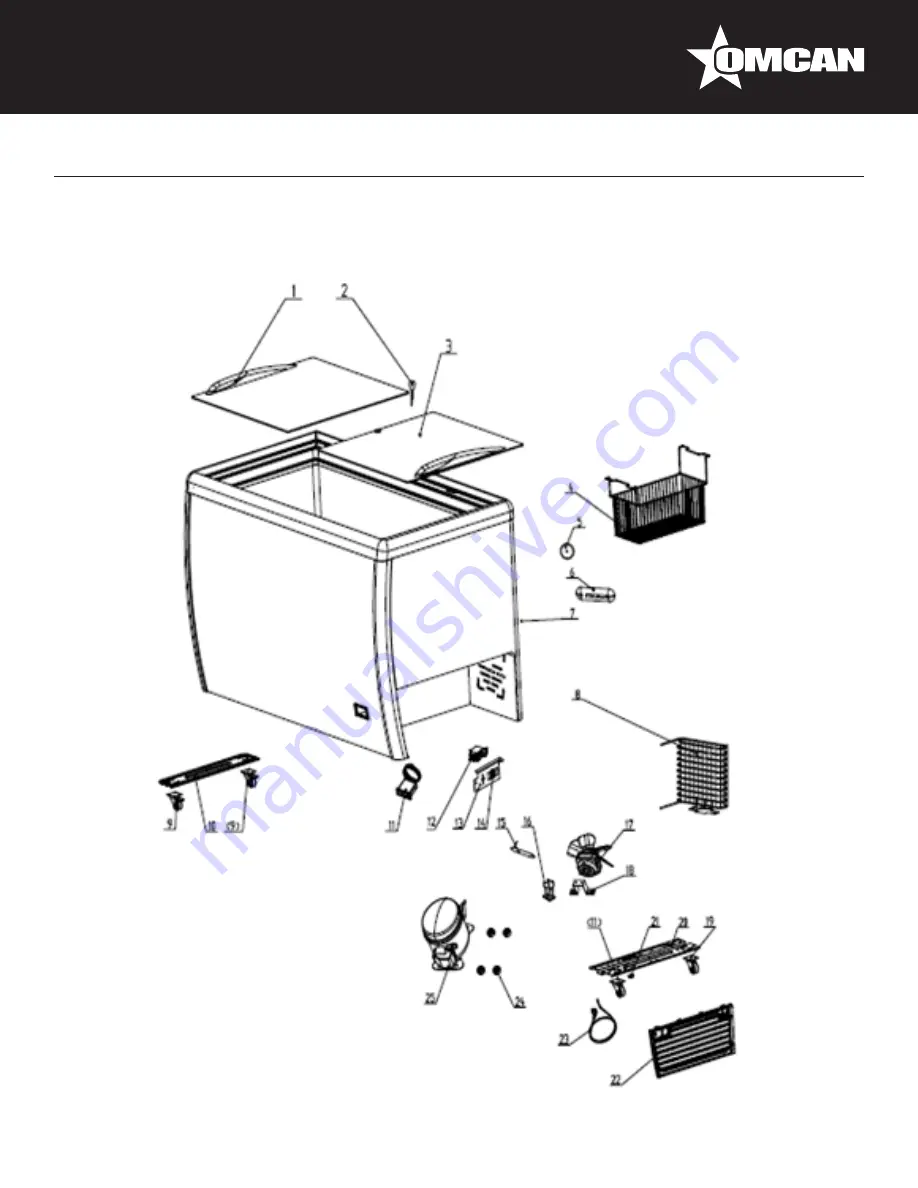 Omcan 46492 Instruction Manual Download Page 14