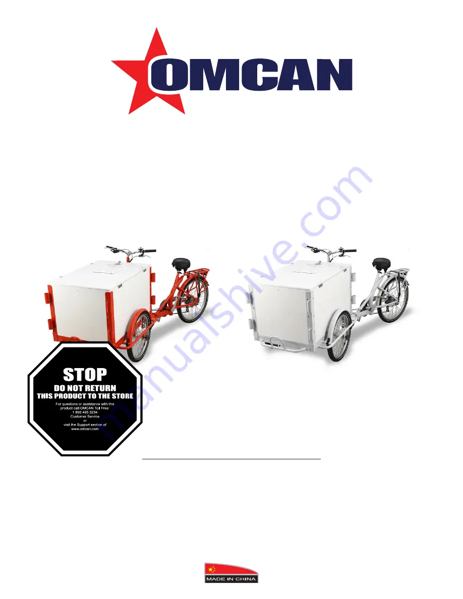 Omcan 46659 Assembly Instructions Manual Download Page 1