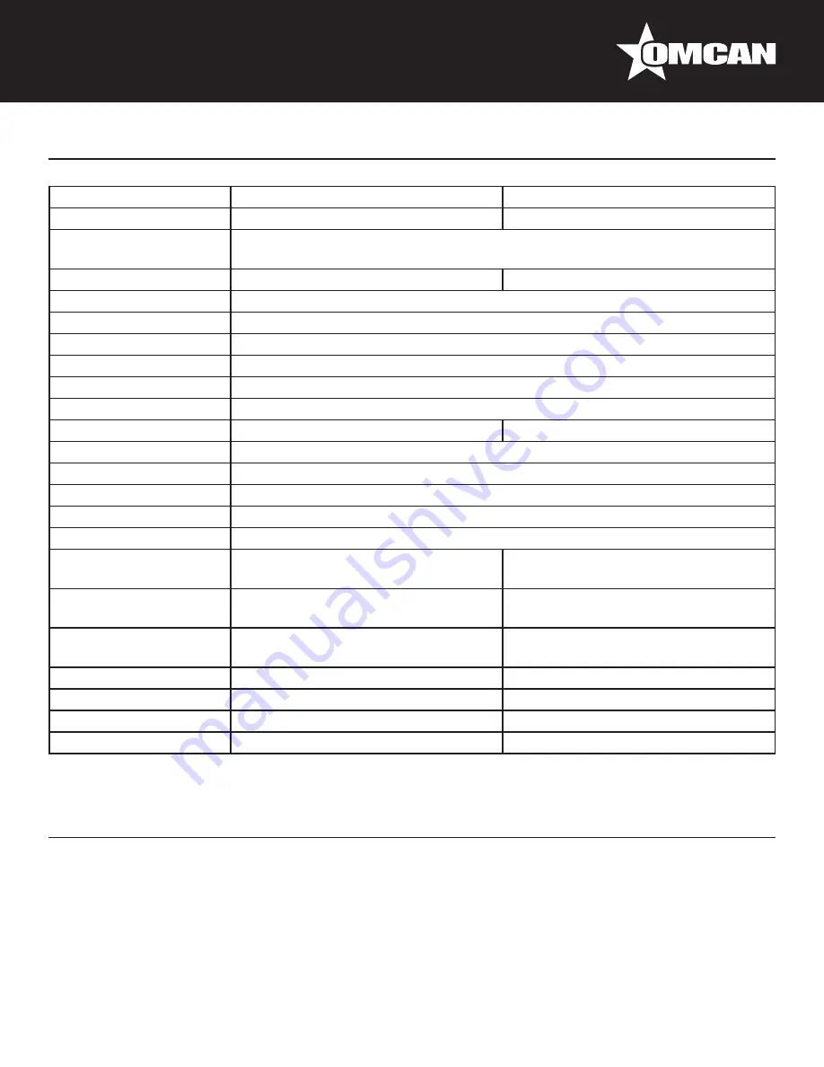 Omcan Aurora FR-CN-1219E-HC Instruction Manual Download Page 8