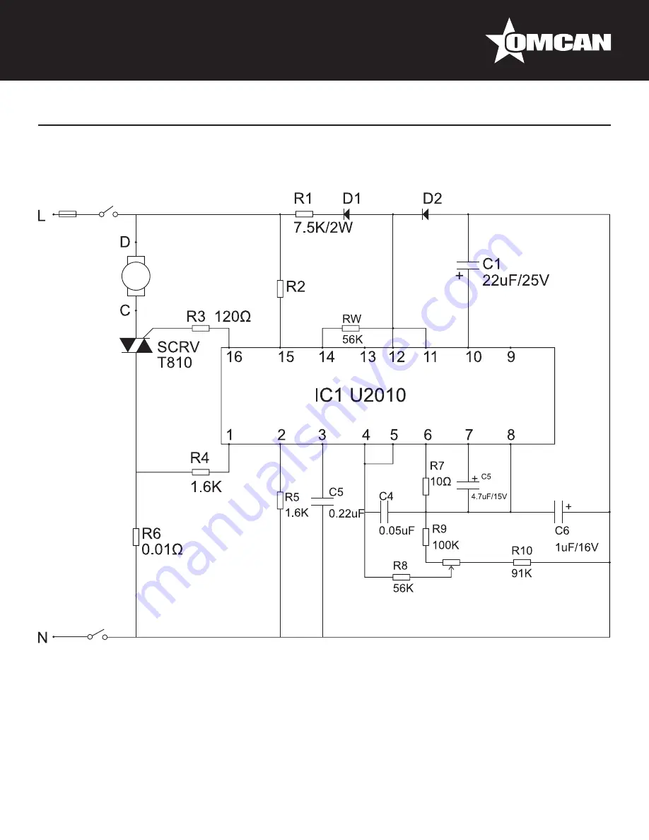 Omcan BL-CN-0559 Скачать руководство пользователя страница 10