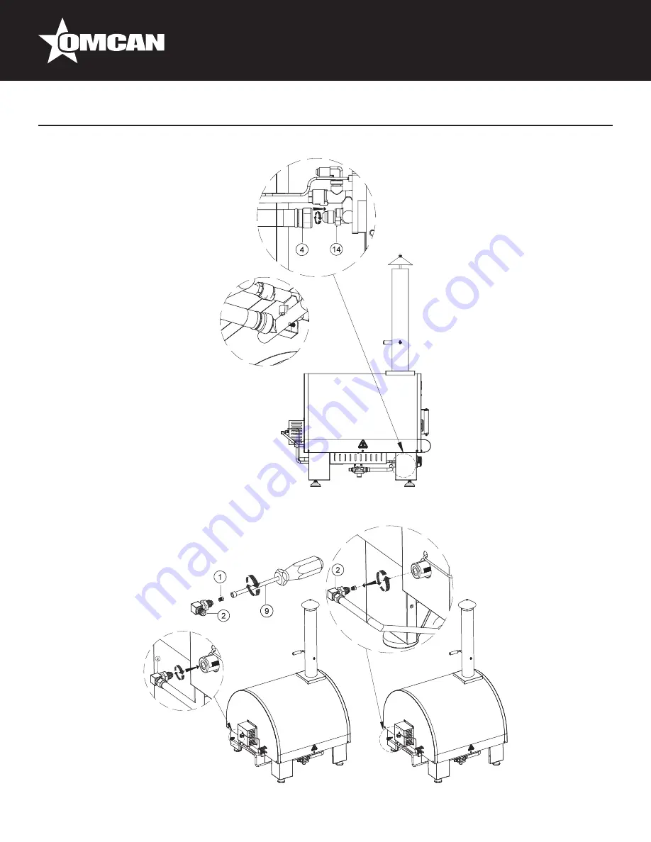 Omcan CE-CN-0082T-WG Instruction Manual Download Page 23