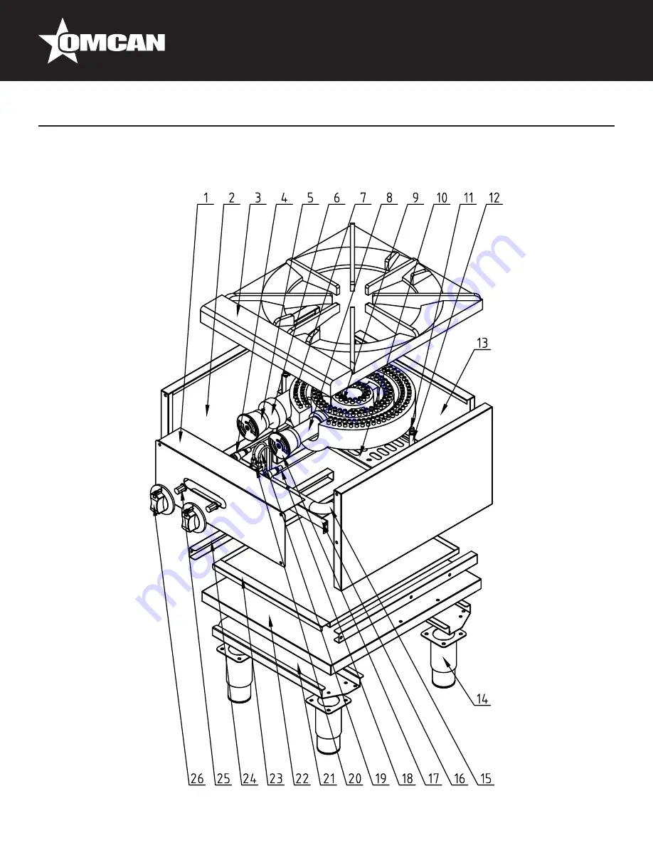 Omcan CE-CN-0533-S Скачать руководство пользователя страница 13