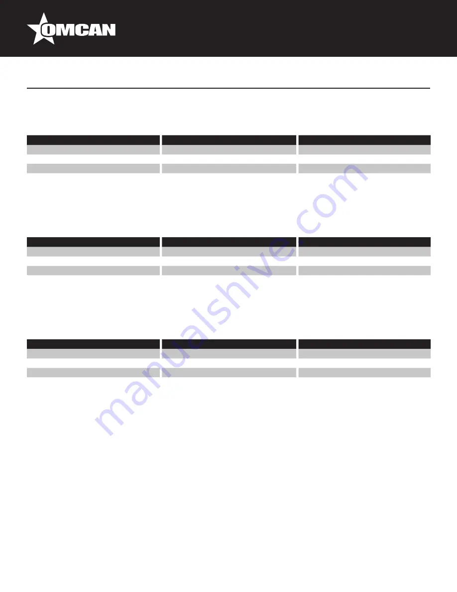 Omcan CE-CN-G24M Instruction Manual Download Page 15