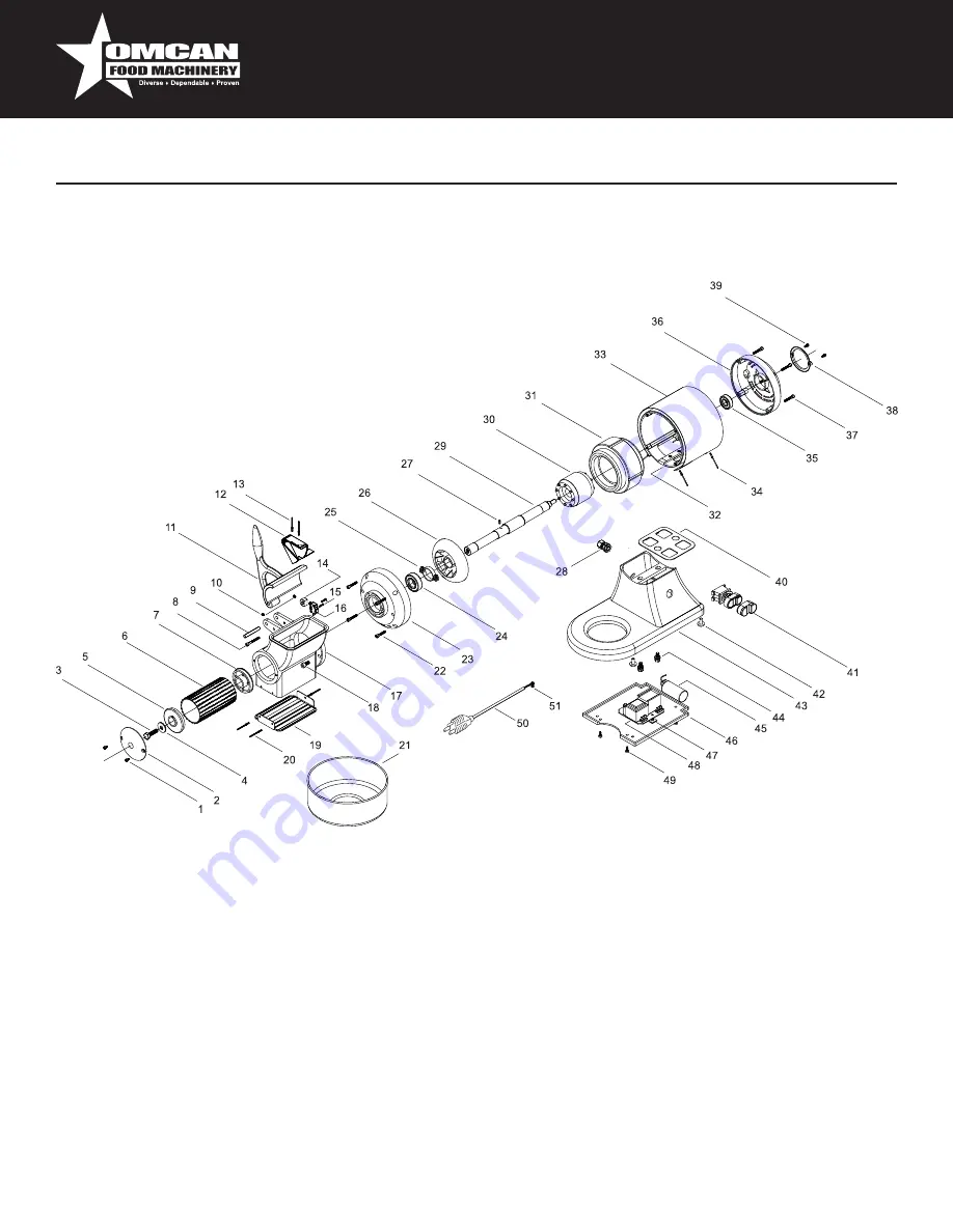 Omcan FGM Technical Specifications Download Page 27