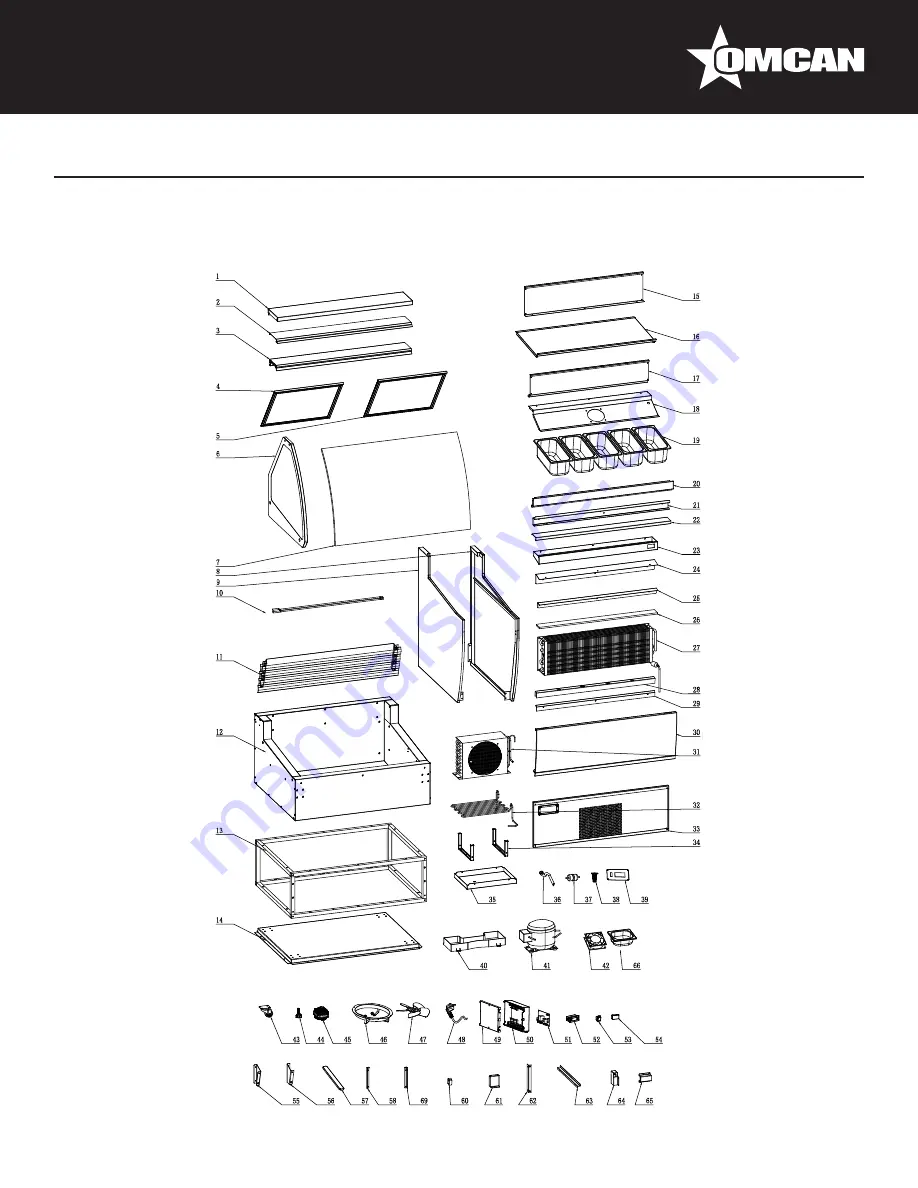 Omcan FR-CN-0007W Instruction Manual Download Page 22