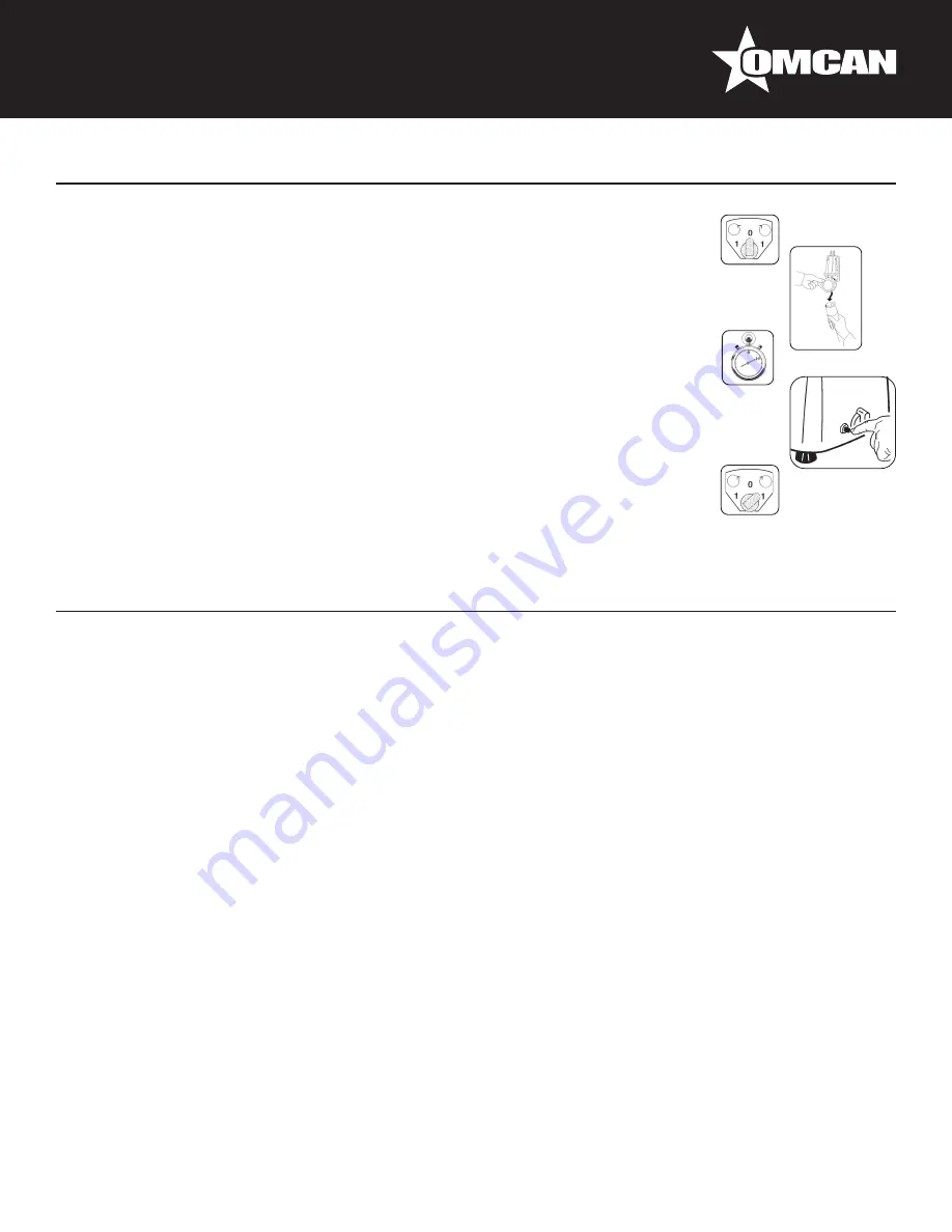 Omcan GR-IT-0080 Instruction Manual Download Page 8