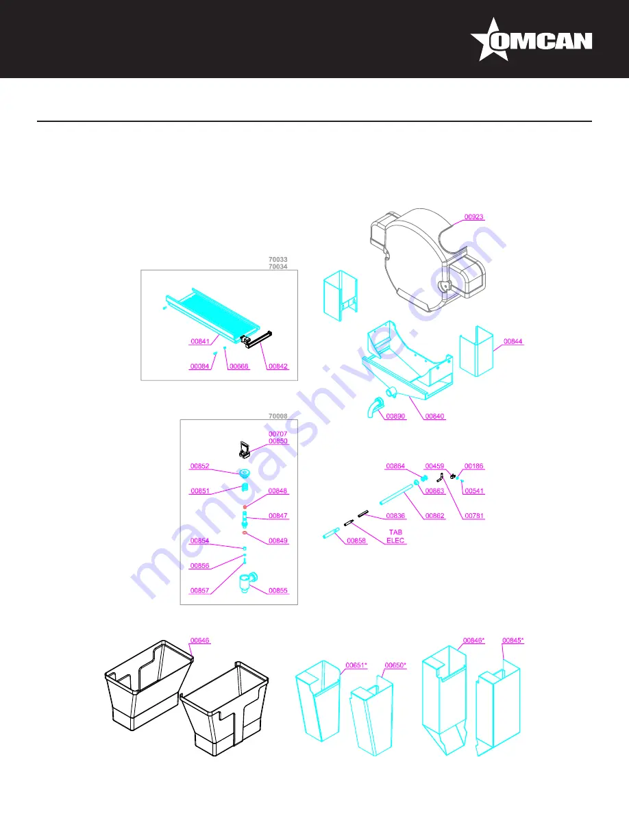 Omcan JE-ES-0028P-BB Instruction Manual Download Page 26