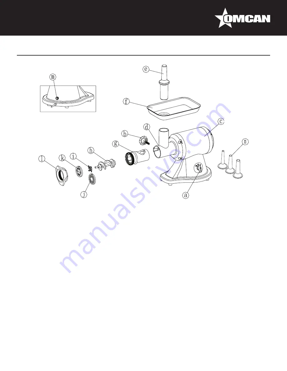 Omcan MG-CN-0012-E Скачать руководство пользователя страница 6