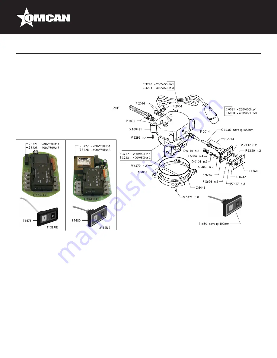 Omcan MS-IT-0313-H Instruction Manual Download Page 13