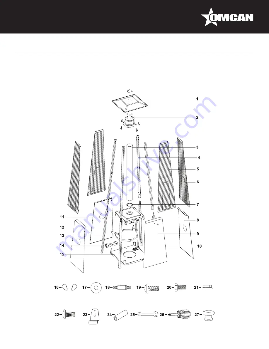 Omcan PH-CN-0042-S Instruction Manual Download Page 18