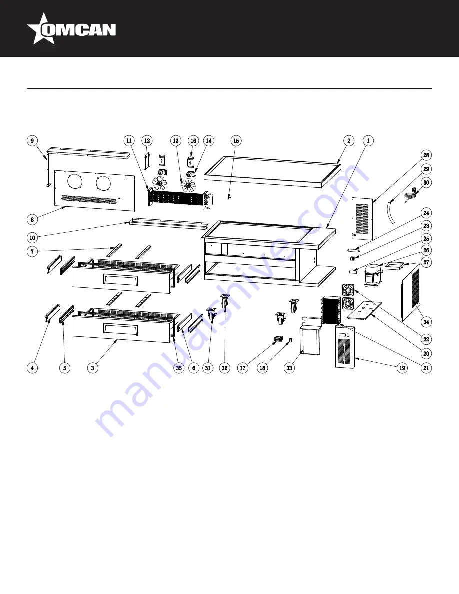 Omcan RE-CN-0036-C Instruction Manual Download Page 17