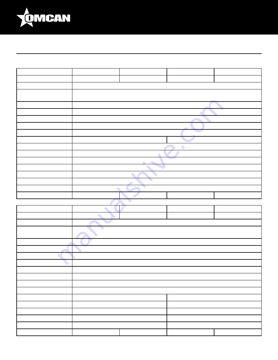 Omcan RE-CN-0045-HC-BK Instruction Manual Download Page 7