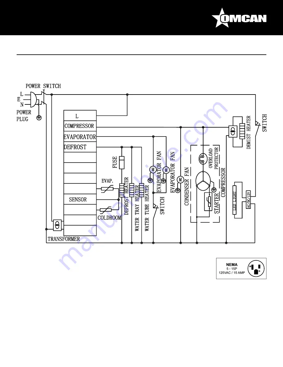 Omcan RE-CN-0045-HC-BK Скачать руководство пользователя страница 50