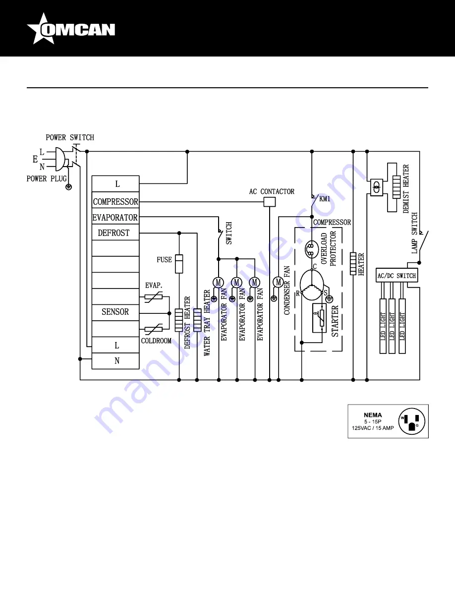 Omcan RE-CN-0045-HC-BK Instruction Manual Download Page 53