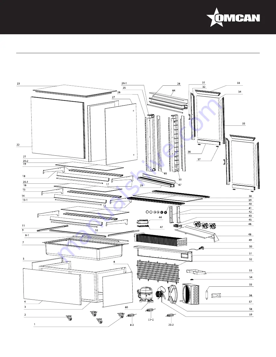 Omcan RS-CN-0271 Instruction Manual Download Page 20