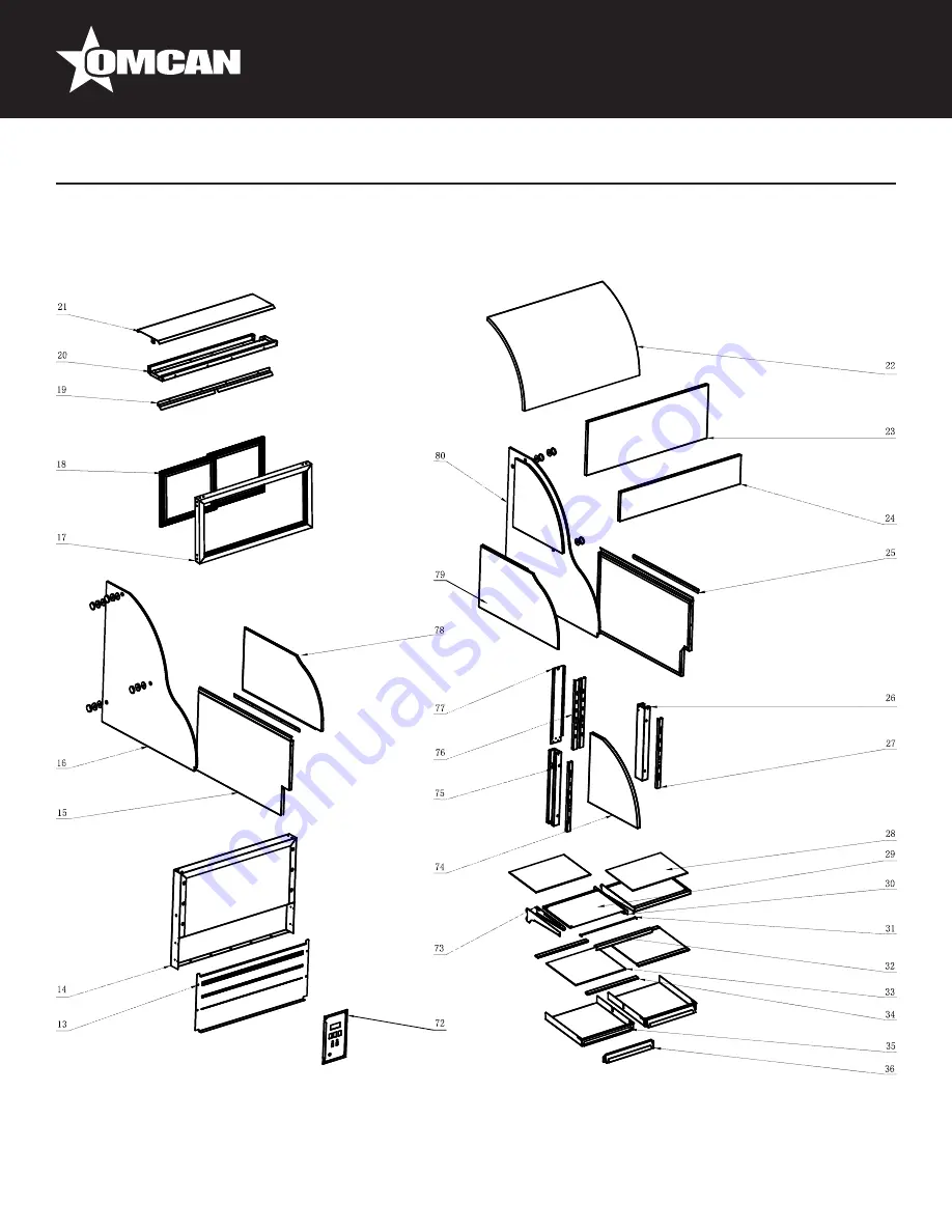 Omcan RS-CN-0348 Instruction Manual Download Page 13