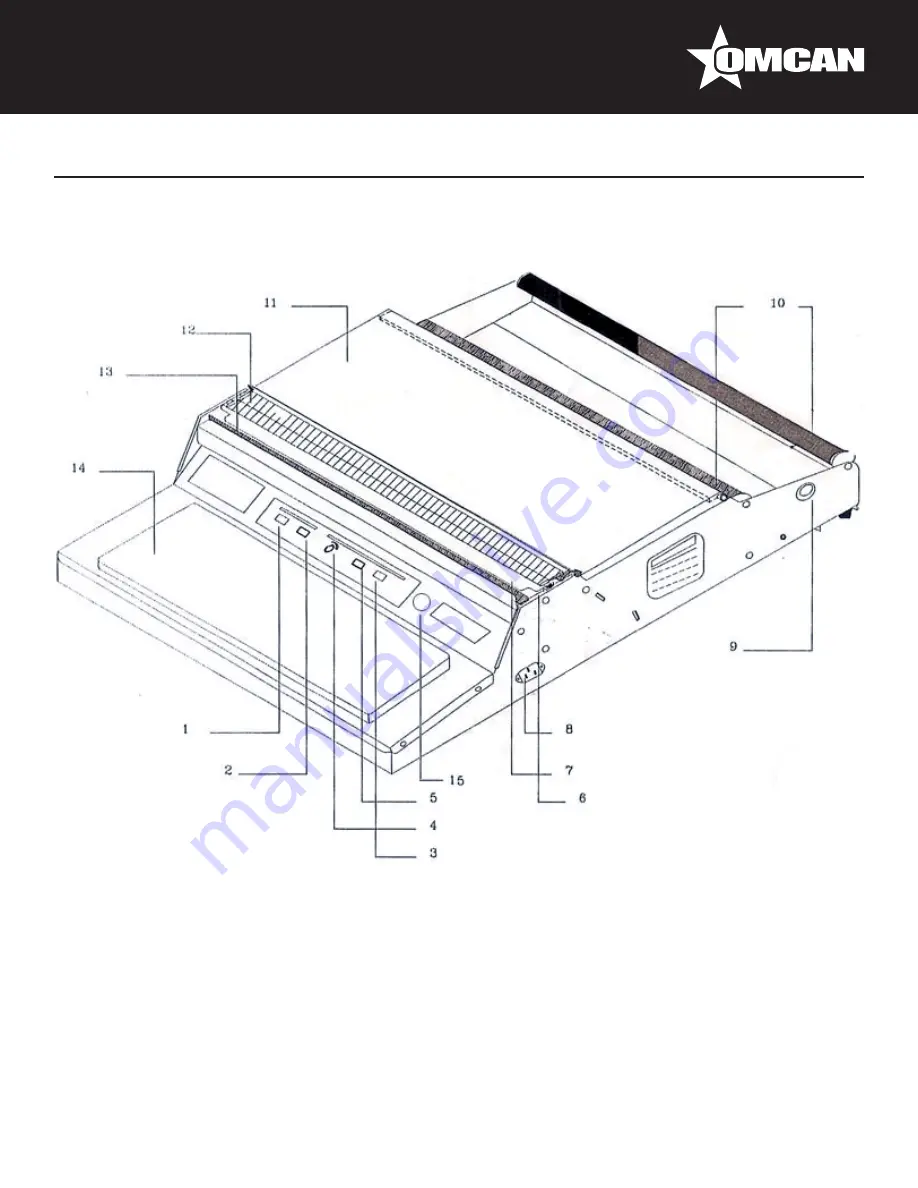 Omcan SE-KR-0450 Instruction Manual Download Page 8