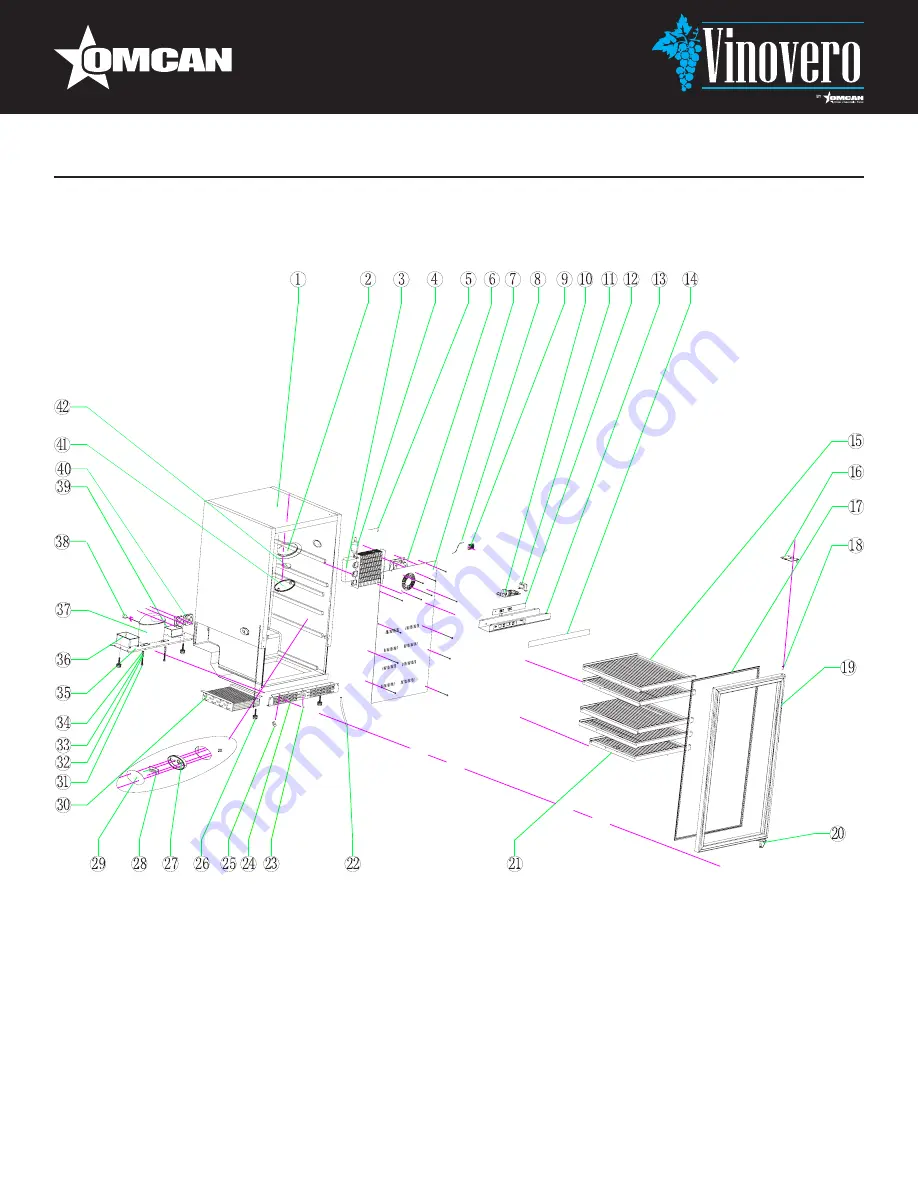 Omcan WC-CN-0045-S Скачать руководство пользователя страница 13