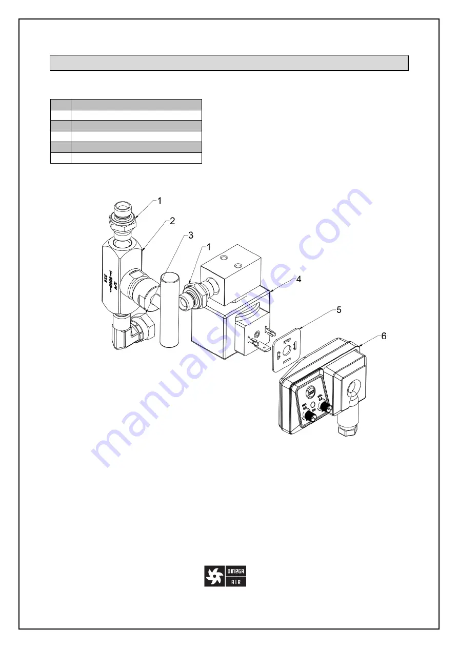 OMEGA AIR TD 420M Installation And Operating Manual Download Page 3