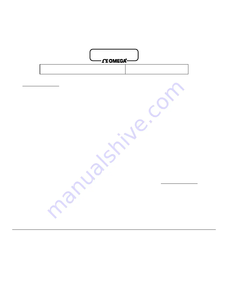 Omega Engineering HH501BR User Manual Download Page 2