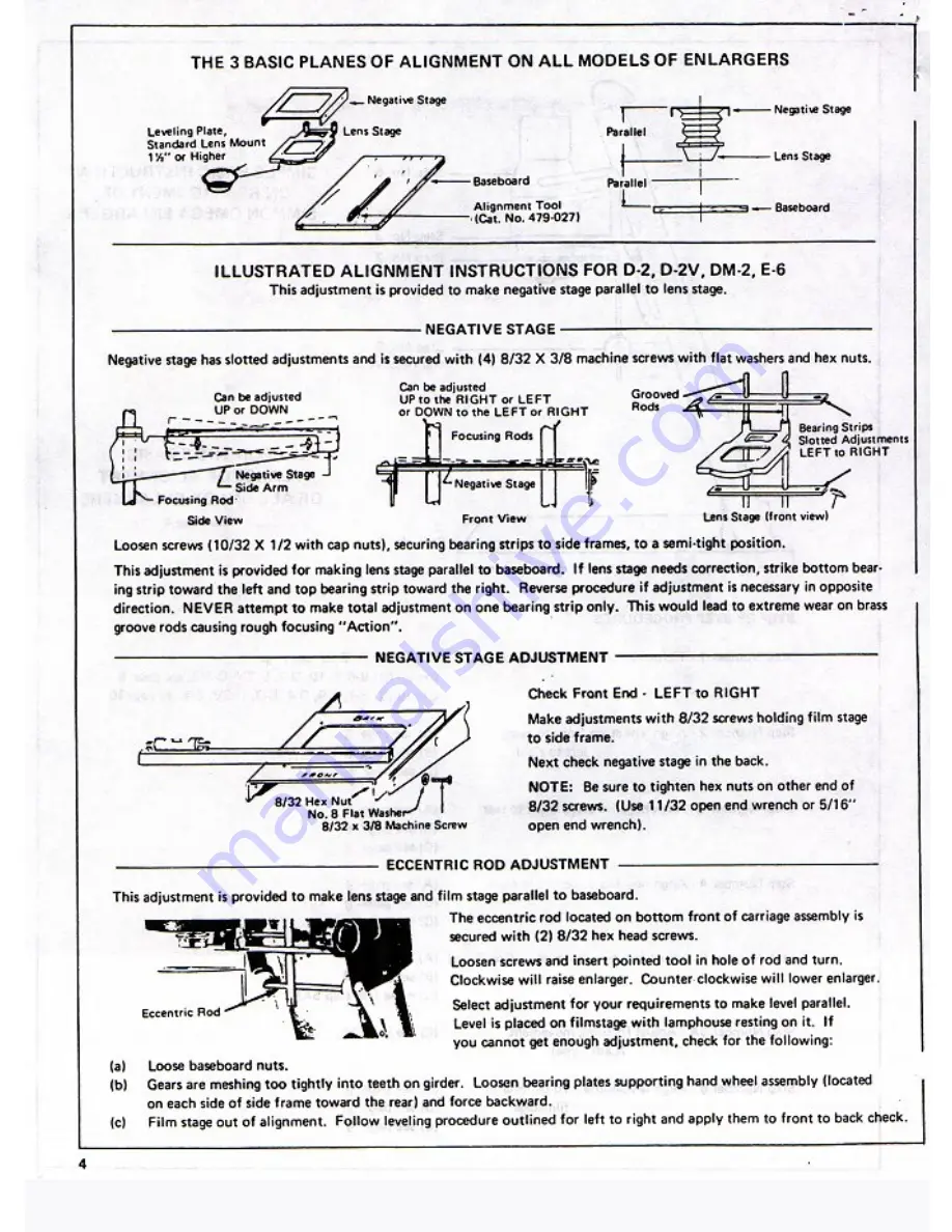 Omega A2 Technical & Service Manual Download Page 4