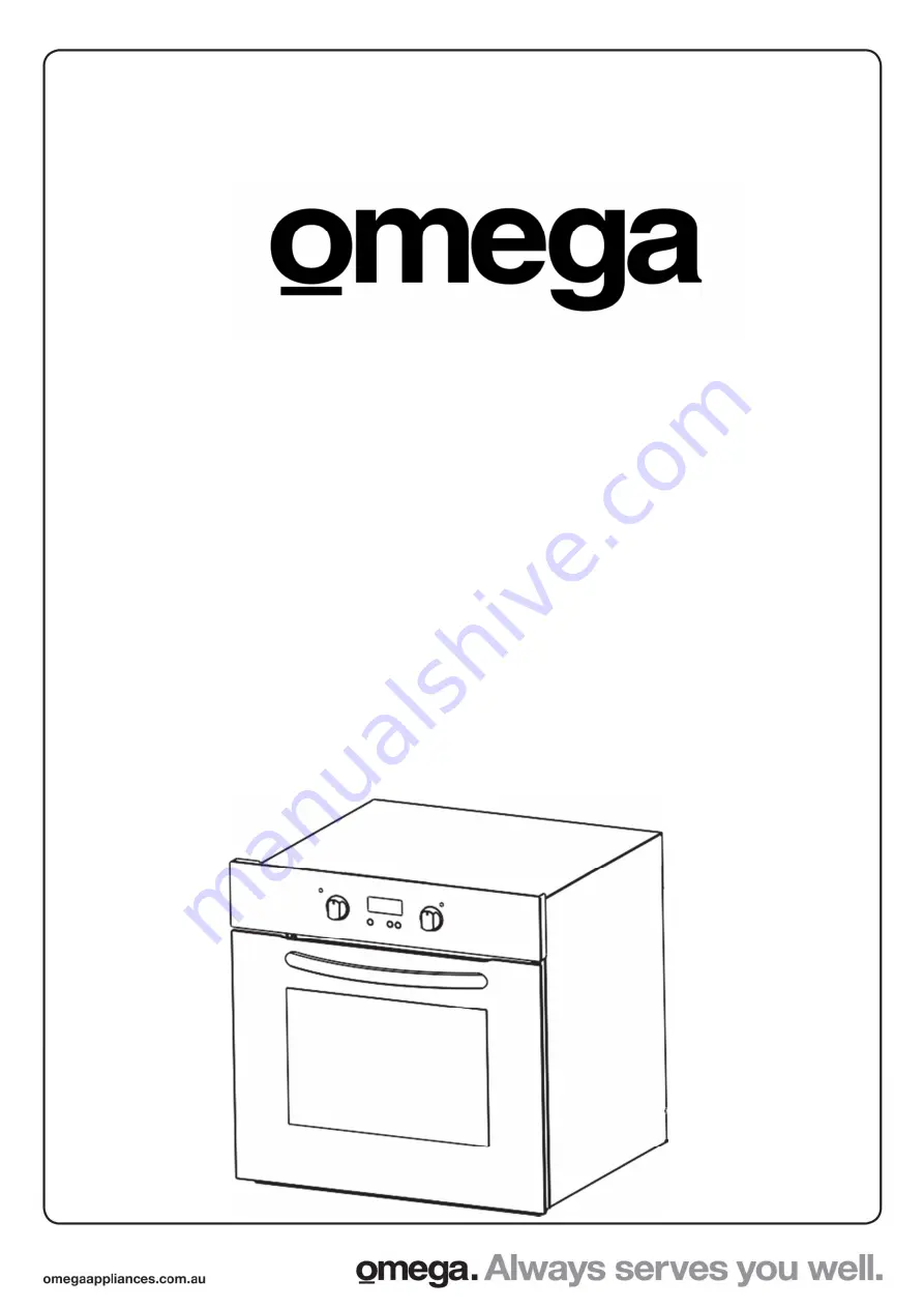 Omega OO61PX Operating And Installation Instructions Download Page 1