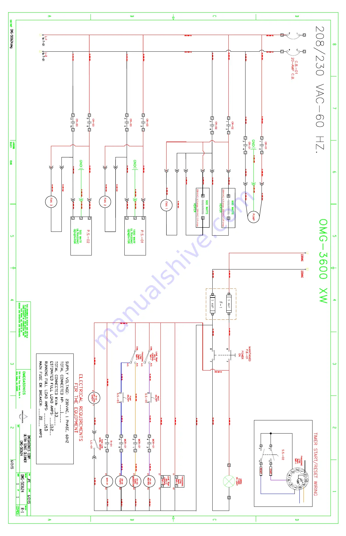 Omegasonics RESTORATION PRO 3600XW Operation & Instruction Manual Download Page 30