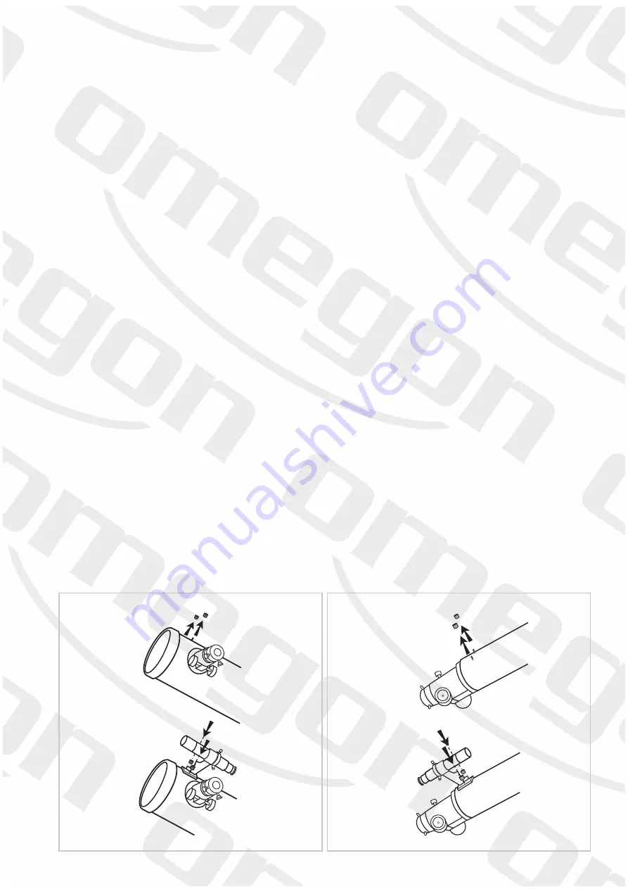 Omegon AZ mount Instruction Manual Download Page 9