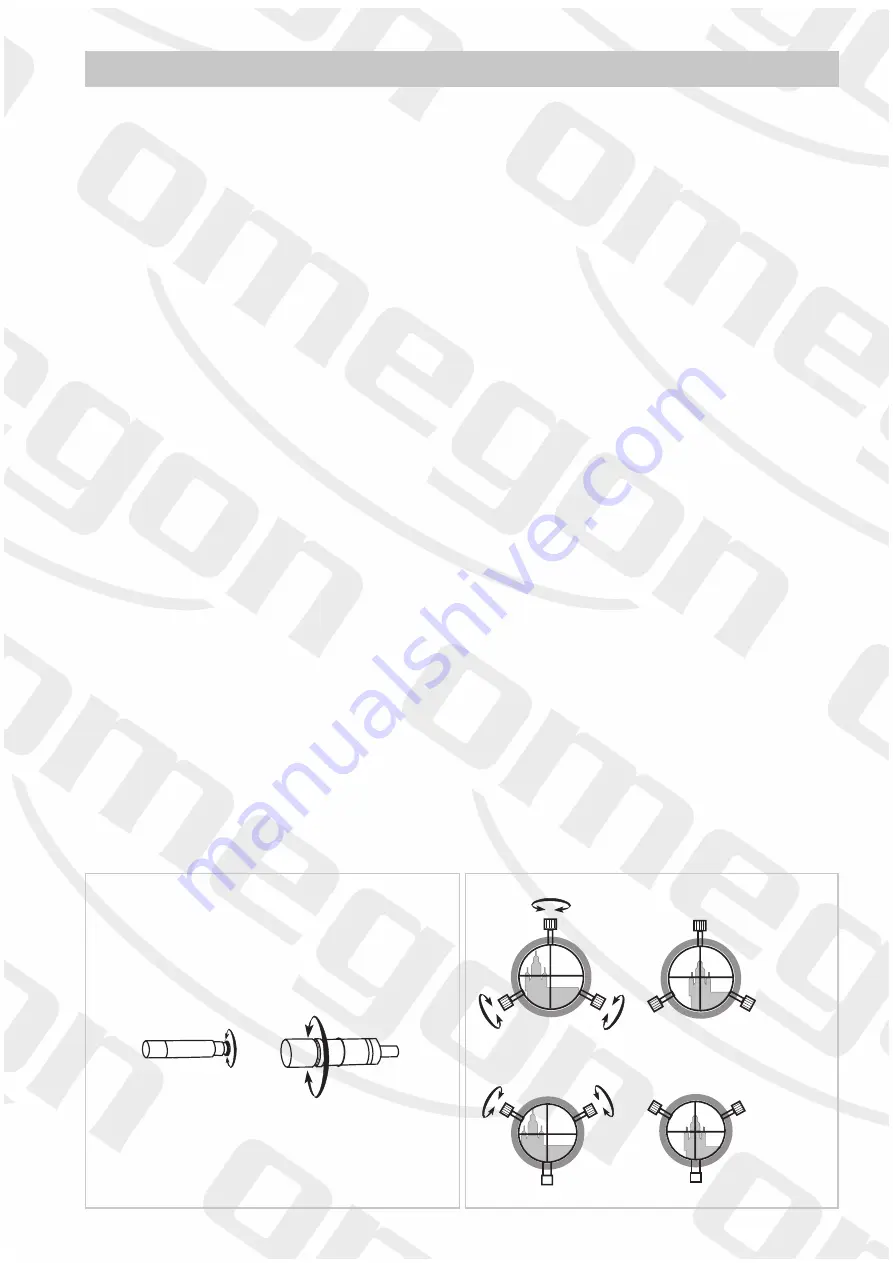 Omegon AZ mount Скачать руководство пользователя страница 11