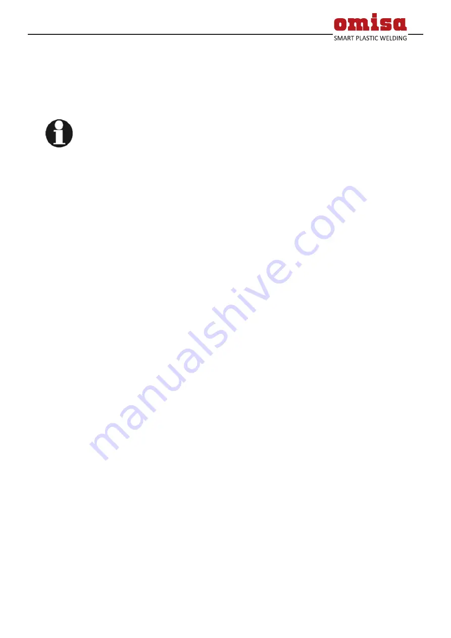 omisa HST 300 Print 450 User Manual Download Page 23