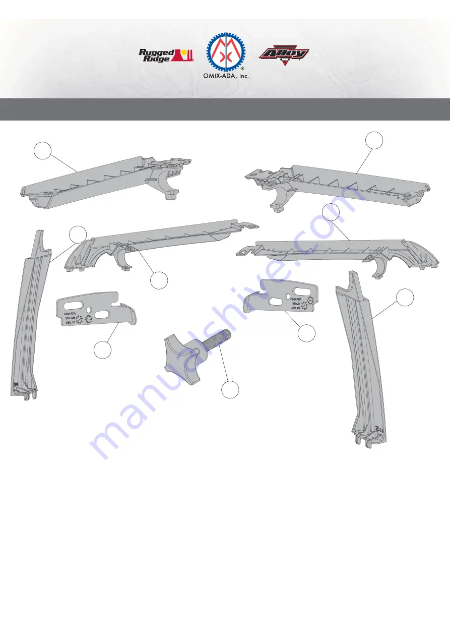 Omix-Ada EXO-Top Manual Download Page 5