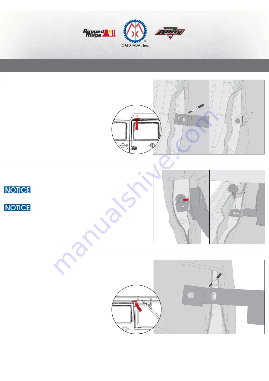 Omix-Ada EXO-Top Manual Download Page 15