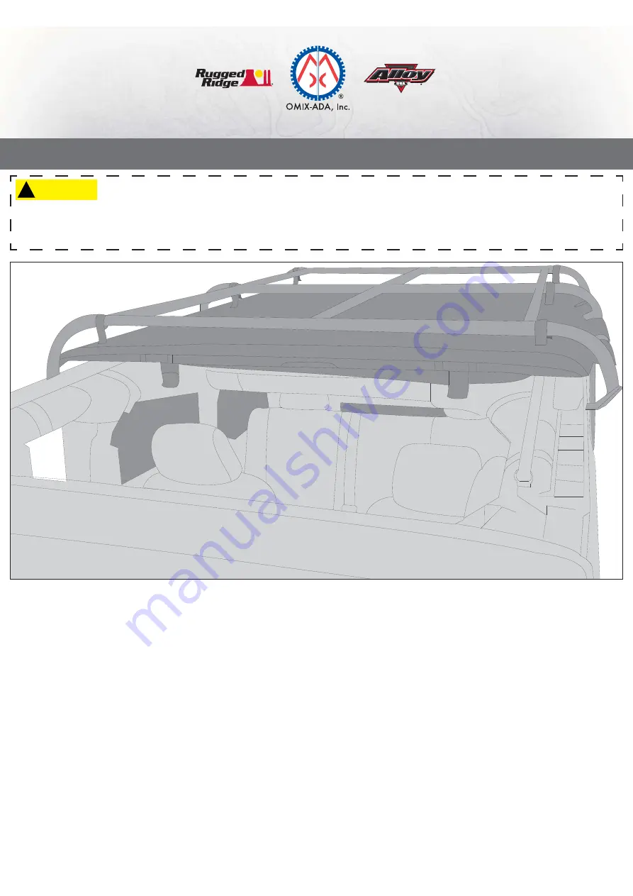 Omix-Ada EXO-Top Manual Download Page 24