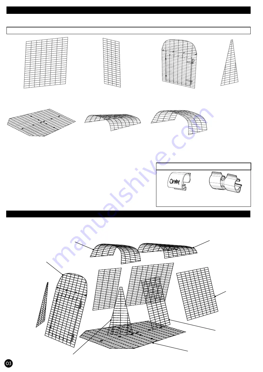 Omlet eglu go hutch 1m run Instruction Manual Download Page 4