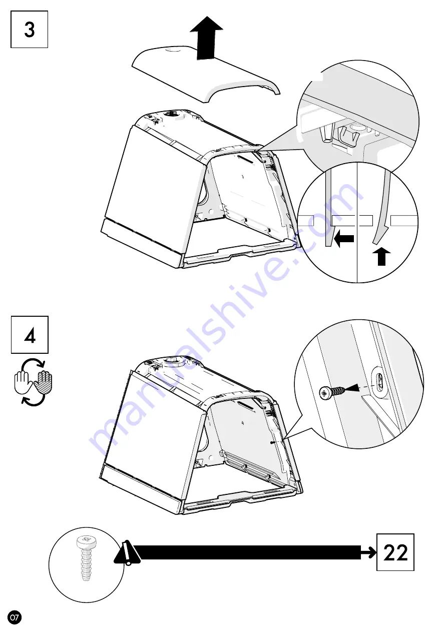 Omlet eglu go hutch 1m run Instruction Manual Download Page 8