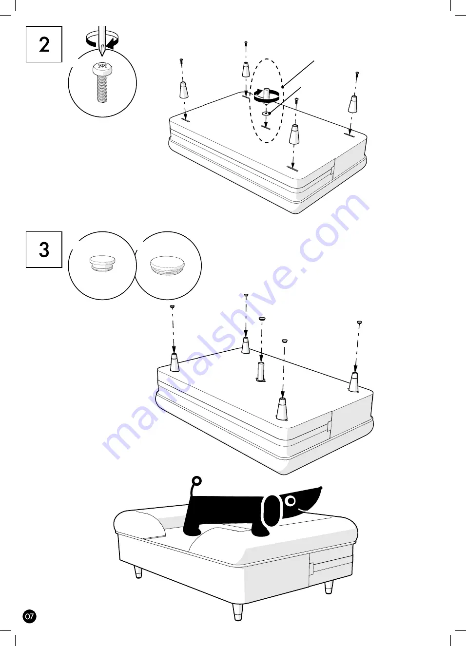 Omlet Pet Bed 24 Скачать руководство пользователя страница 8