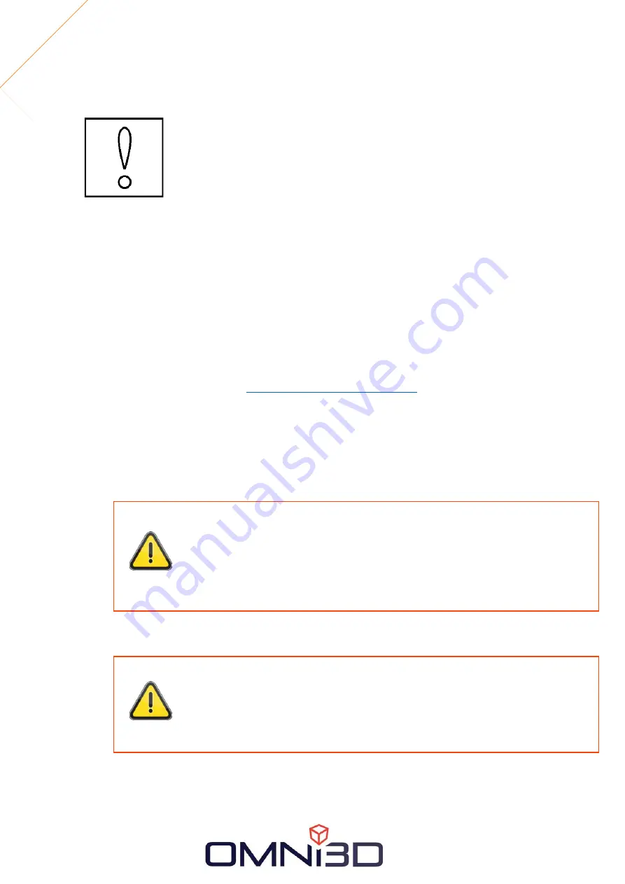 Omni3D Omni500 LITE User Manual Download Page 4