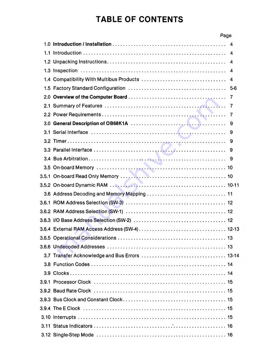 OMNIBYTE OB688K1A User Manual Download Page 3