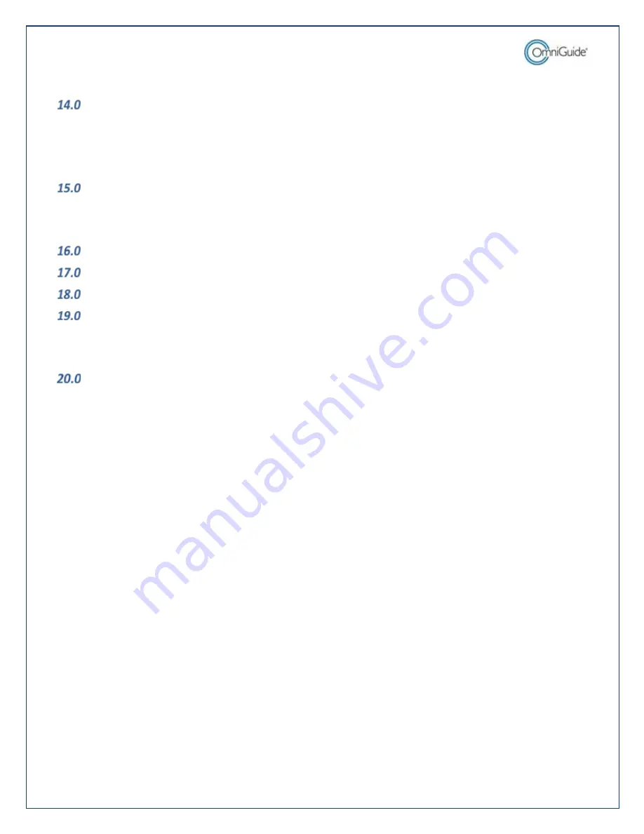 OmniGuide FELS-25A User Manual Download Page 5