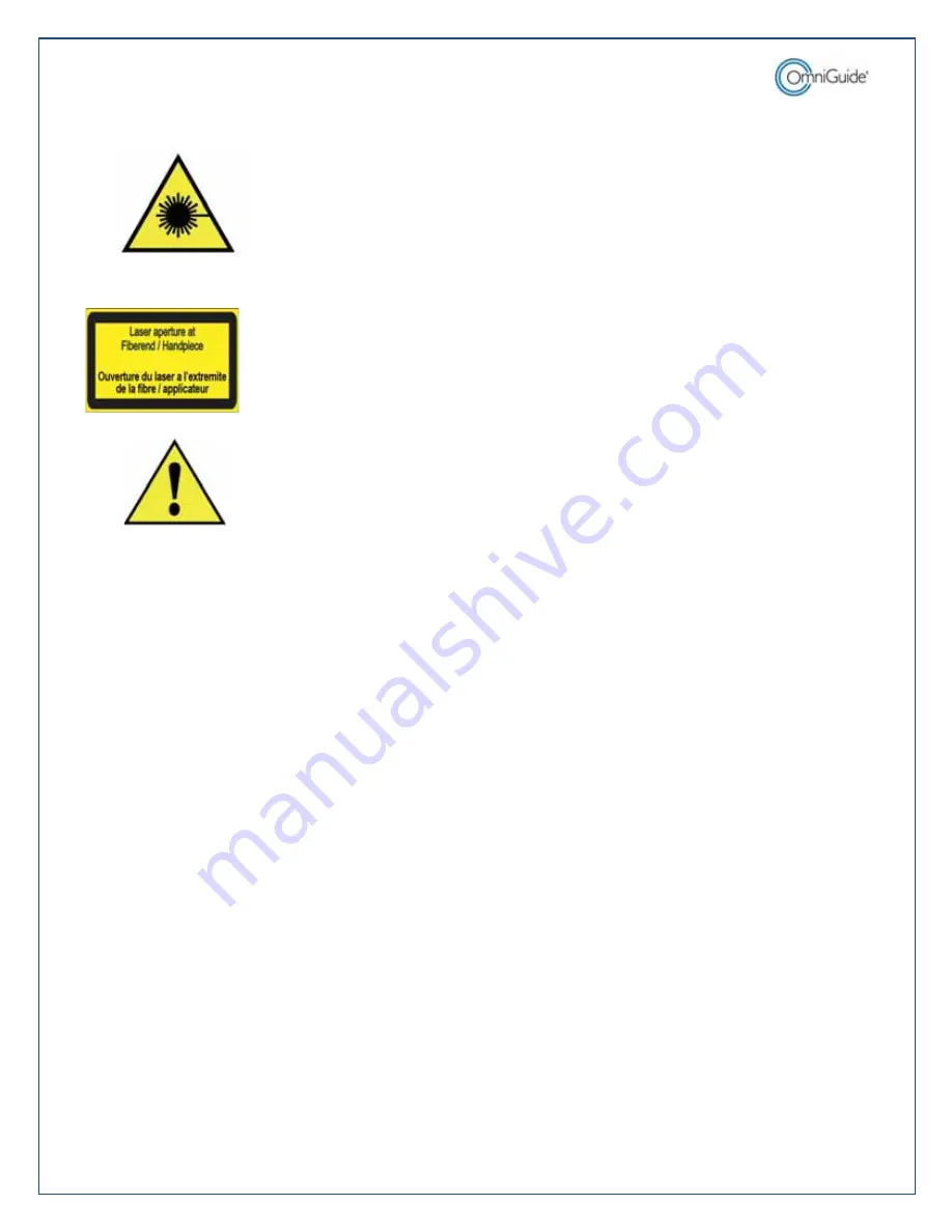 OmniGuide FELS-25A Скачать руководство пользователя страница 8