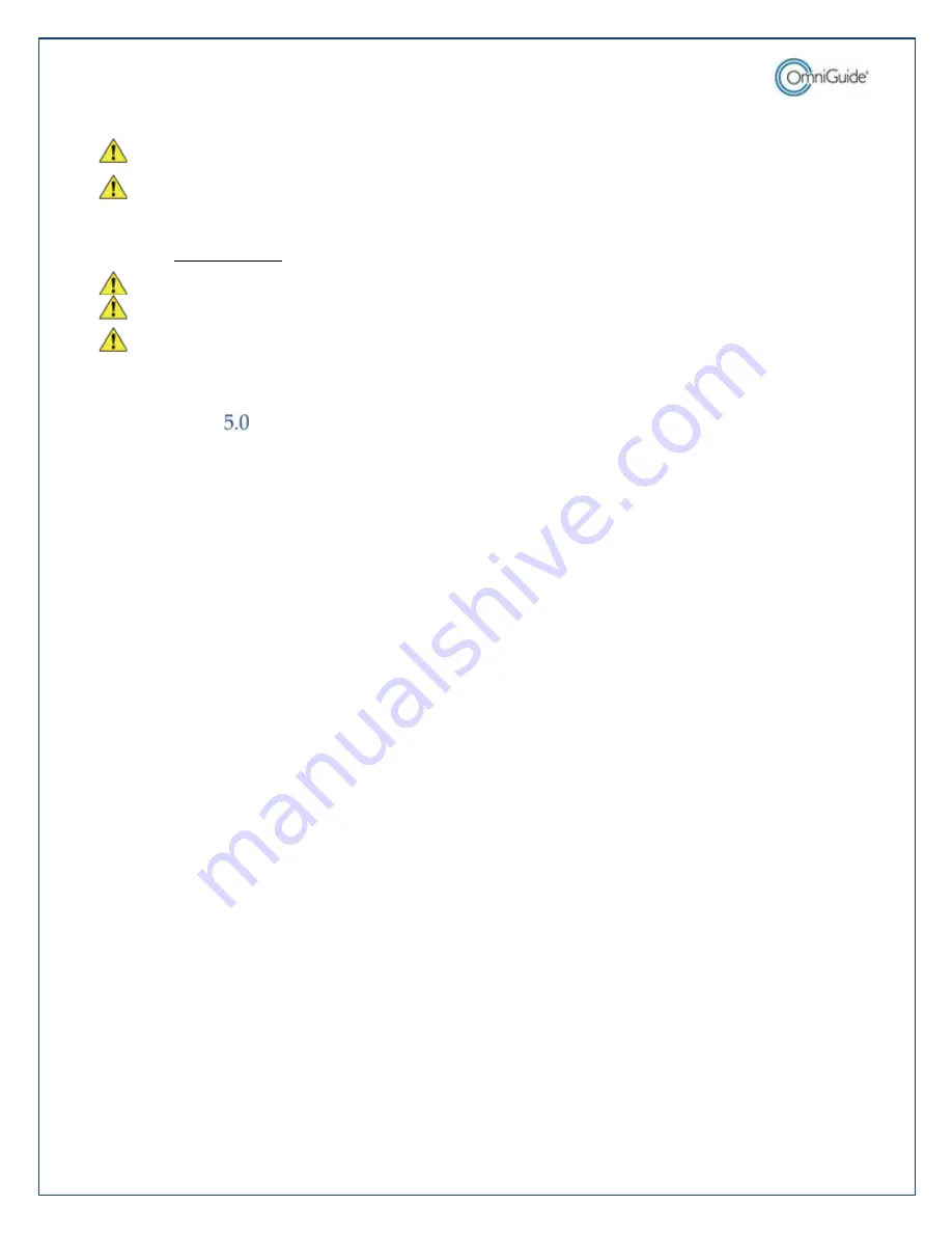 OmniGuide FELS-25A User Manual Download Page 15