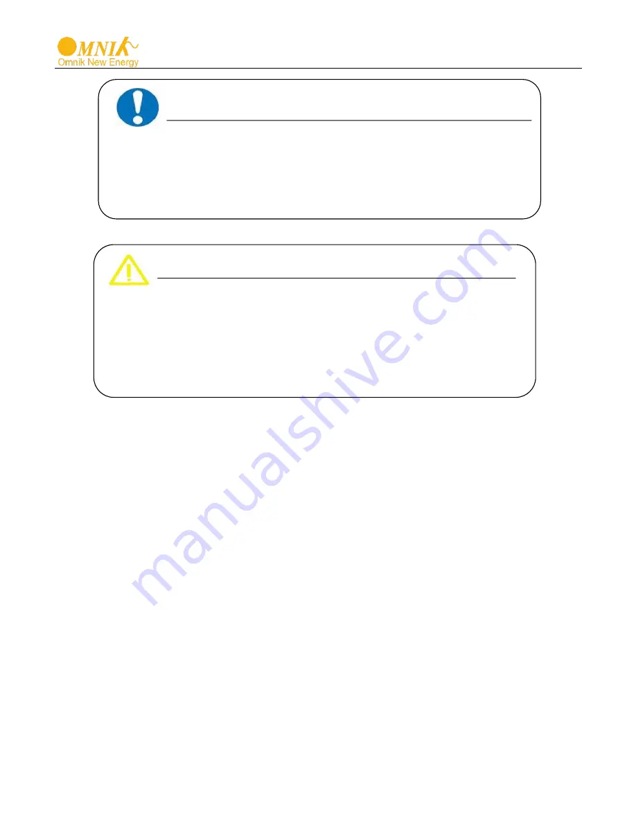 Omnik New Energy Co., Ltd. Omniksol-10k-TL3 User Manual Download Page 8