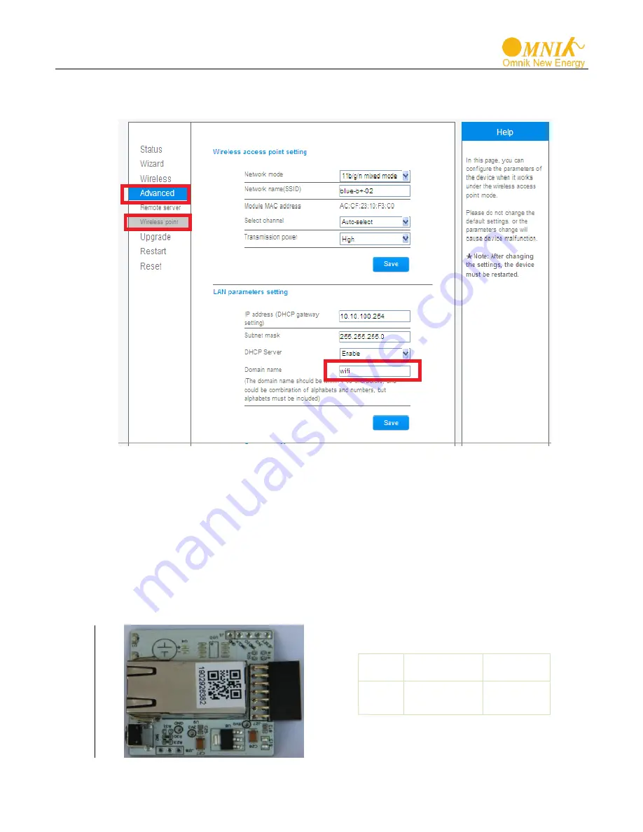 Omnik New Energy Co., Ltd. Omniksol-10k-TL3 Скачать руководство пользователя страница 65