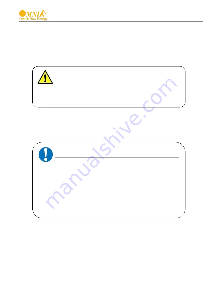 Omnik Omniksol-1.5k-TL User Manual Download Page 6