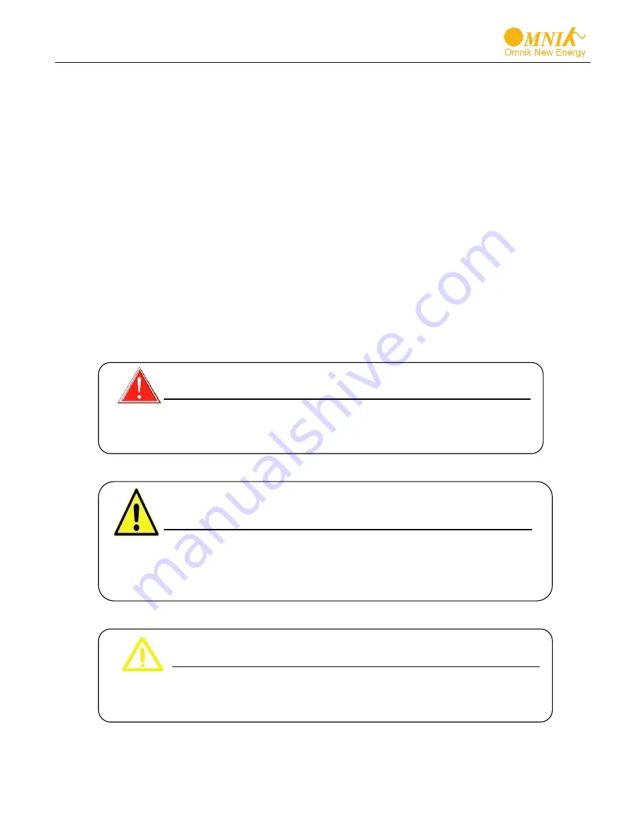 Omnik Omniksol-1.5k-TL2-M User Manual Download Page 5