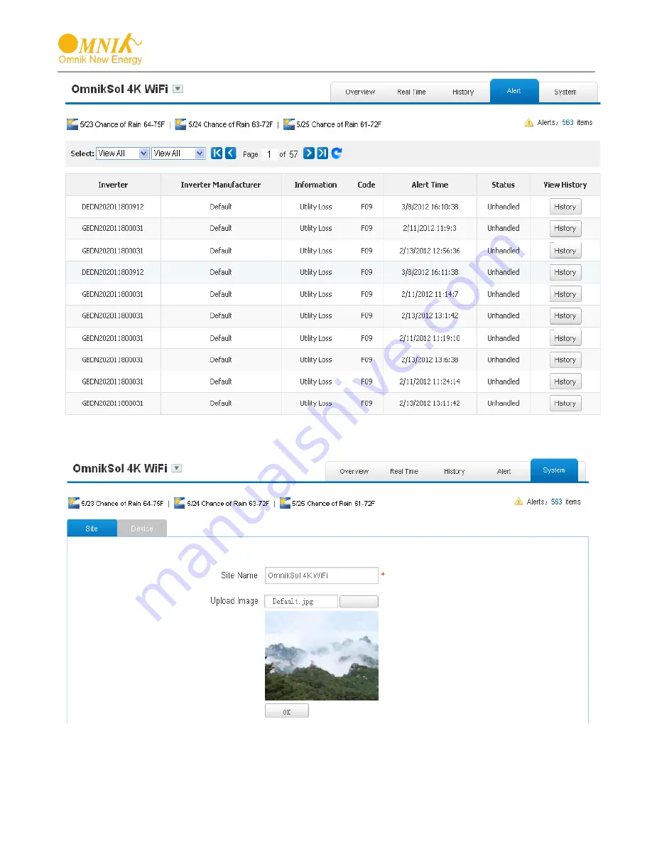 Omnik Omniksol-1.5k-TL2-M User Manual Download Page 58